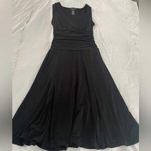 Vintage, George Stretch Dress, Black, 4/6